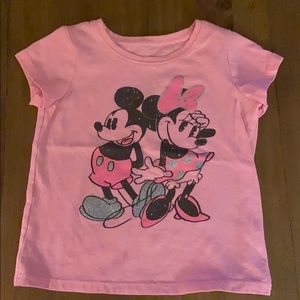 Disney Mickey & Minnie tee shirt 18M